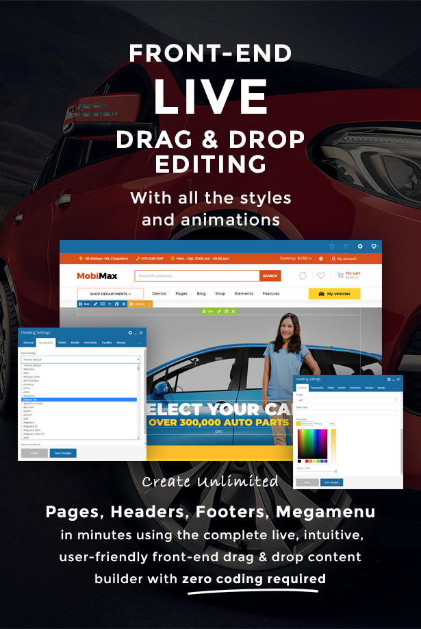 Automax Auto Parts Shop WordPress WooCommerce Theme - 4