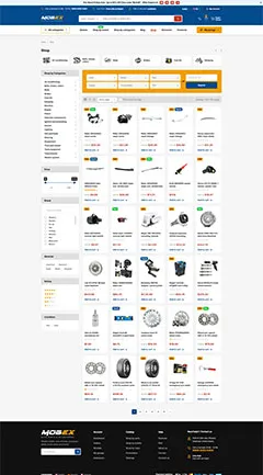 Mobex Auto Parts WordPress WooCommerce Theme