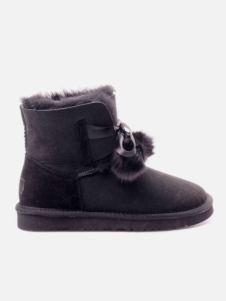 Chunky boots in vegan black – Picart